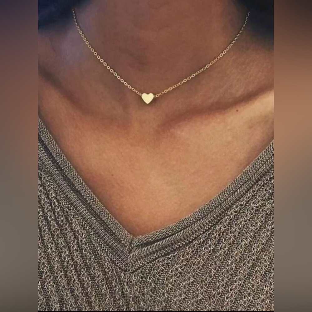 Heart GOLD Minimalist Necklace